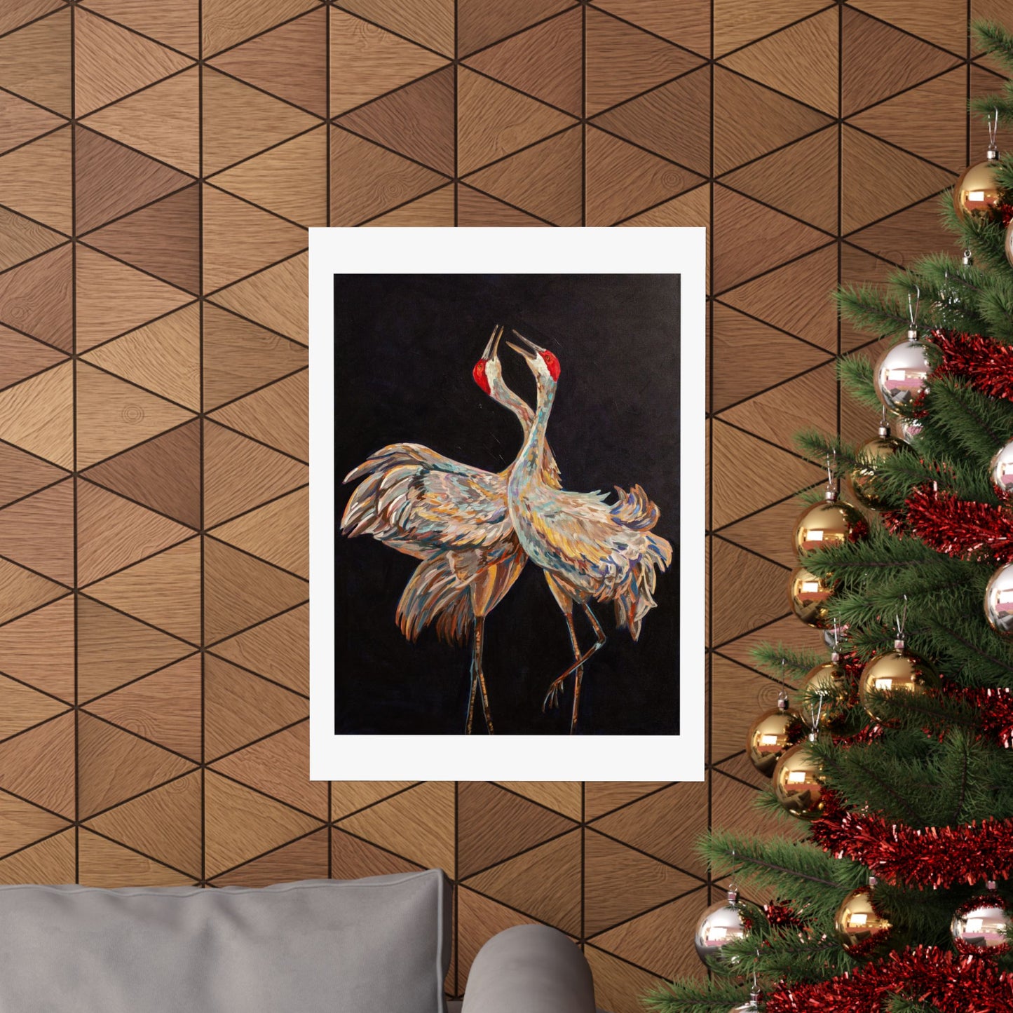 Dance of the Cranes — Fine Art Matte Paper Reproduction