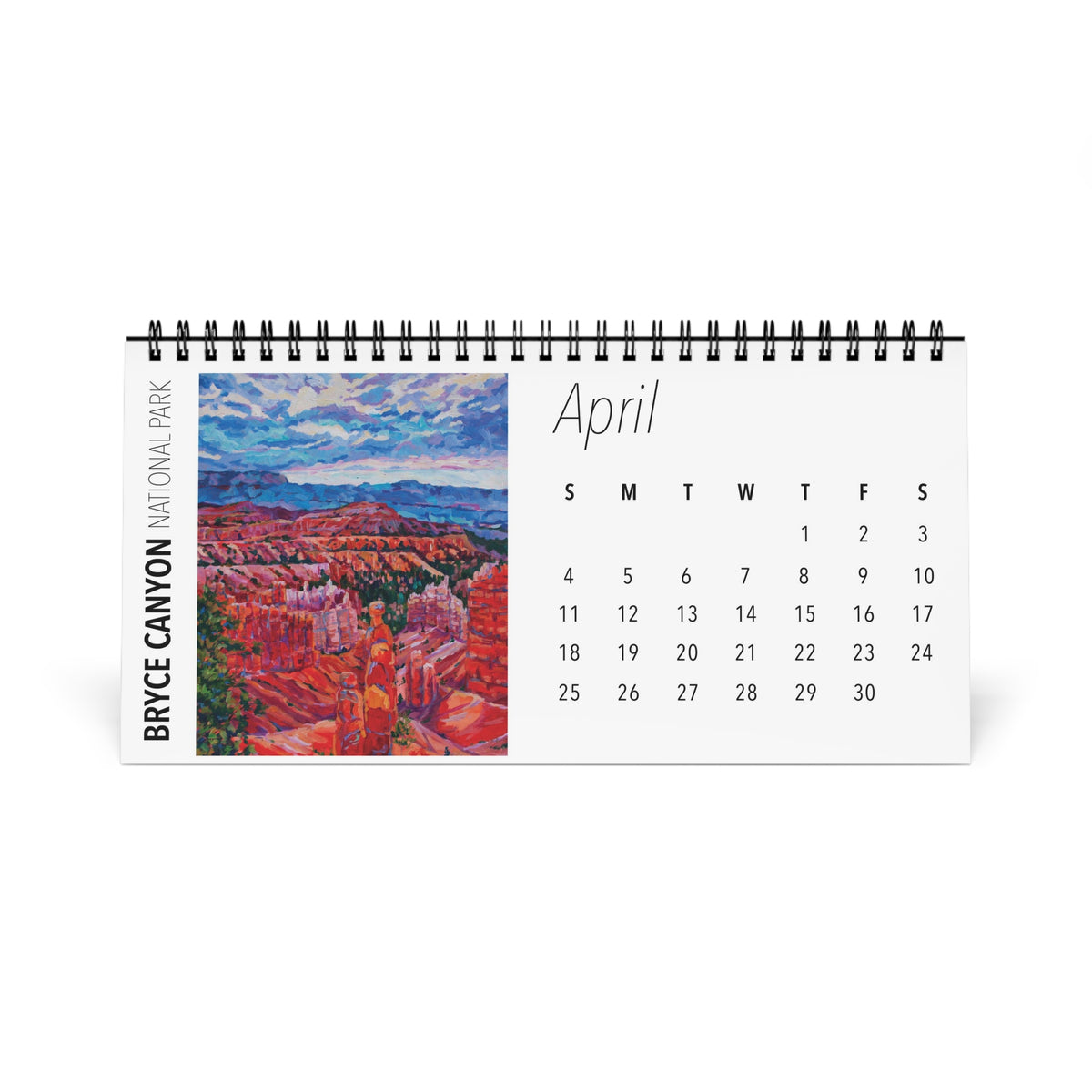 National Parks 2027 Desktop Calendar