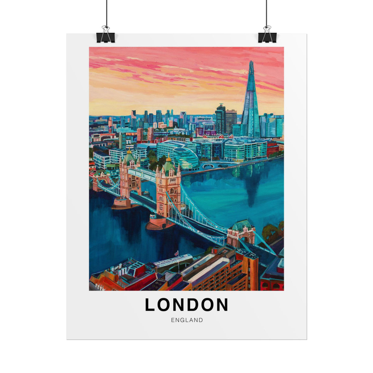 Postcards from Europe- London: Travel Posters Souvenirs