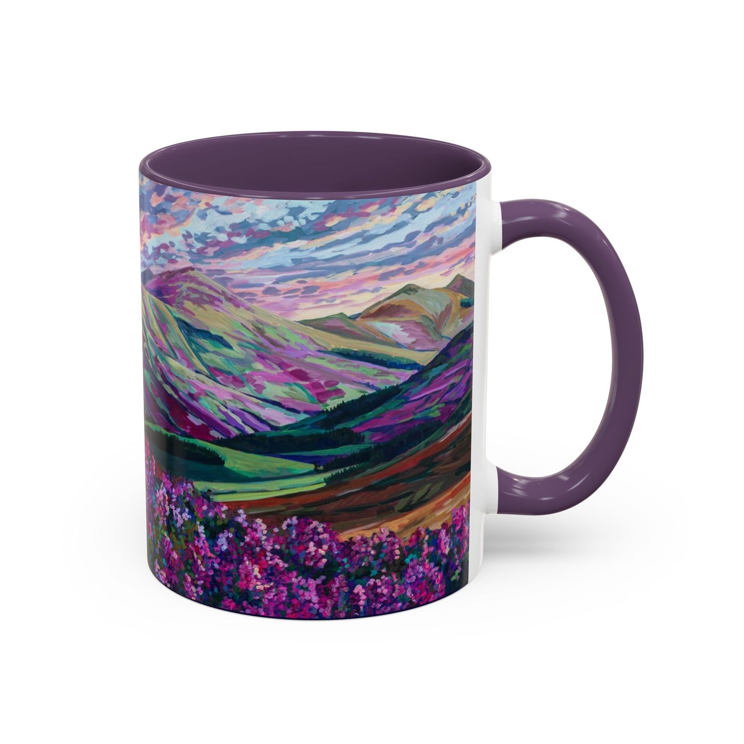 Heather in the Hills, Accent Coffee Mug (11oz)
