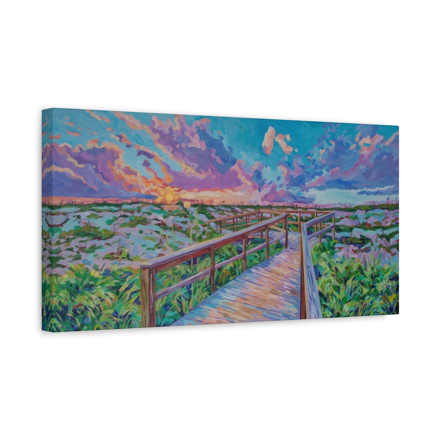 St Augustine Sunrise—Matte Canvas, Stretched, 1.25"