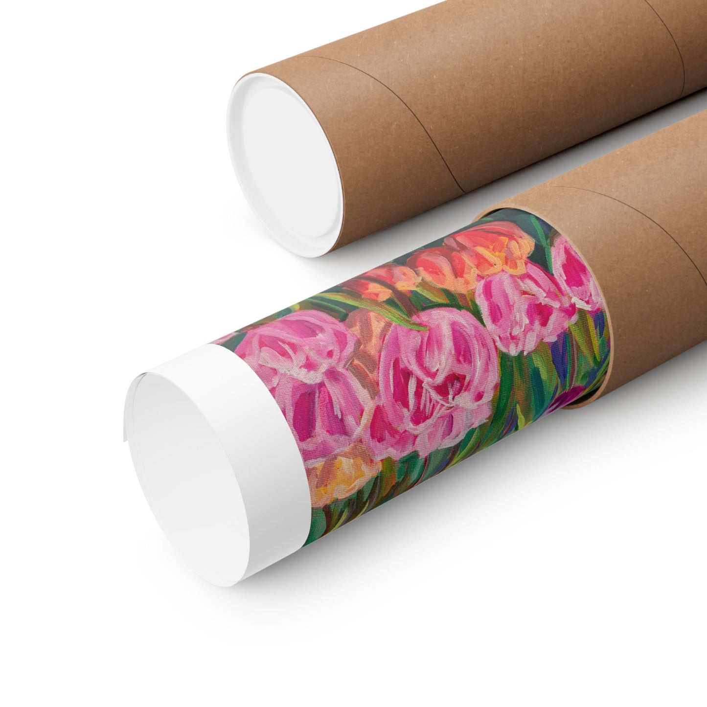 Wonder garden series- Tulip Sunset— Matte Paper Poster Reproduction