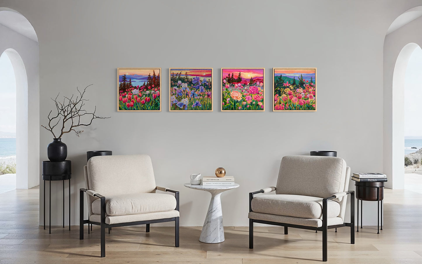Wonder garden series- Tulips Above the Water