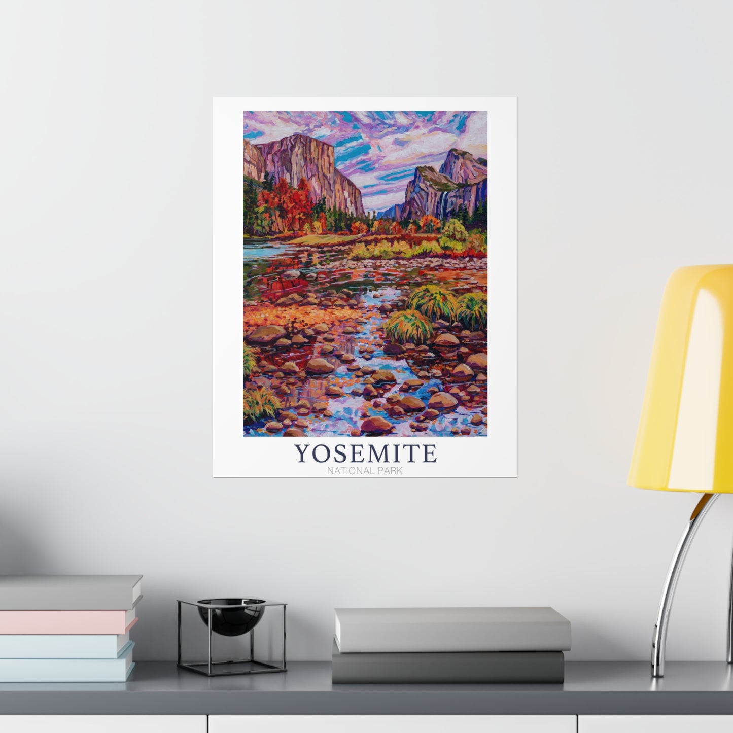Yosemite National Park 16x20 Matte Vertical Poster