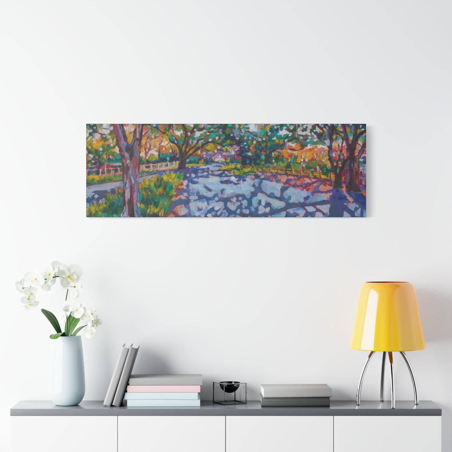 Webbed Shadow— Gallery Wrapped Canvas Reproduction