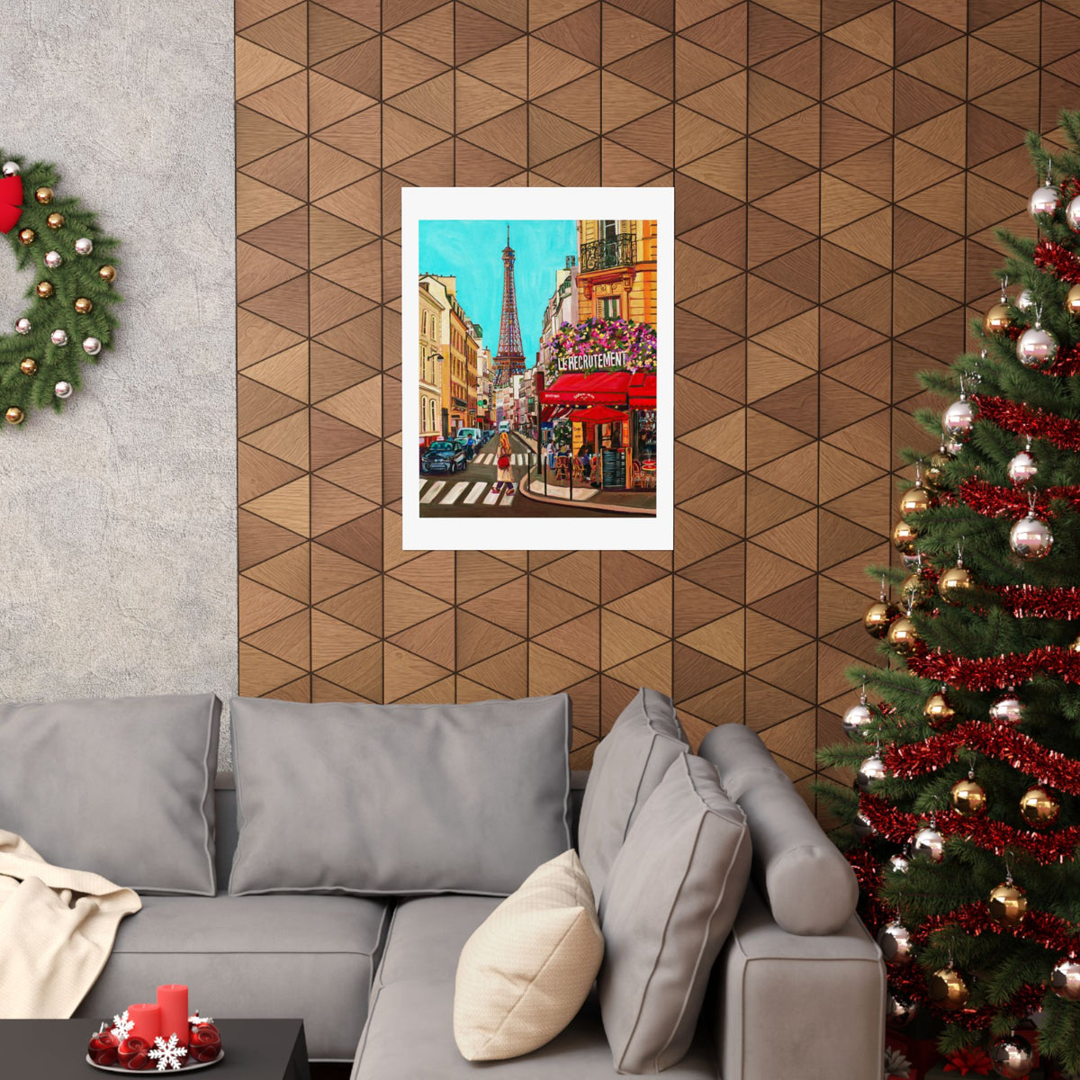 Postcards from Europe: Paris— Fine Art Poster Reproduction
