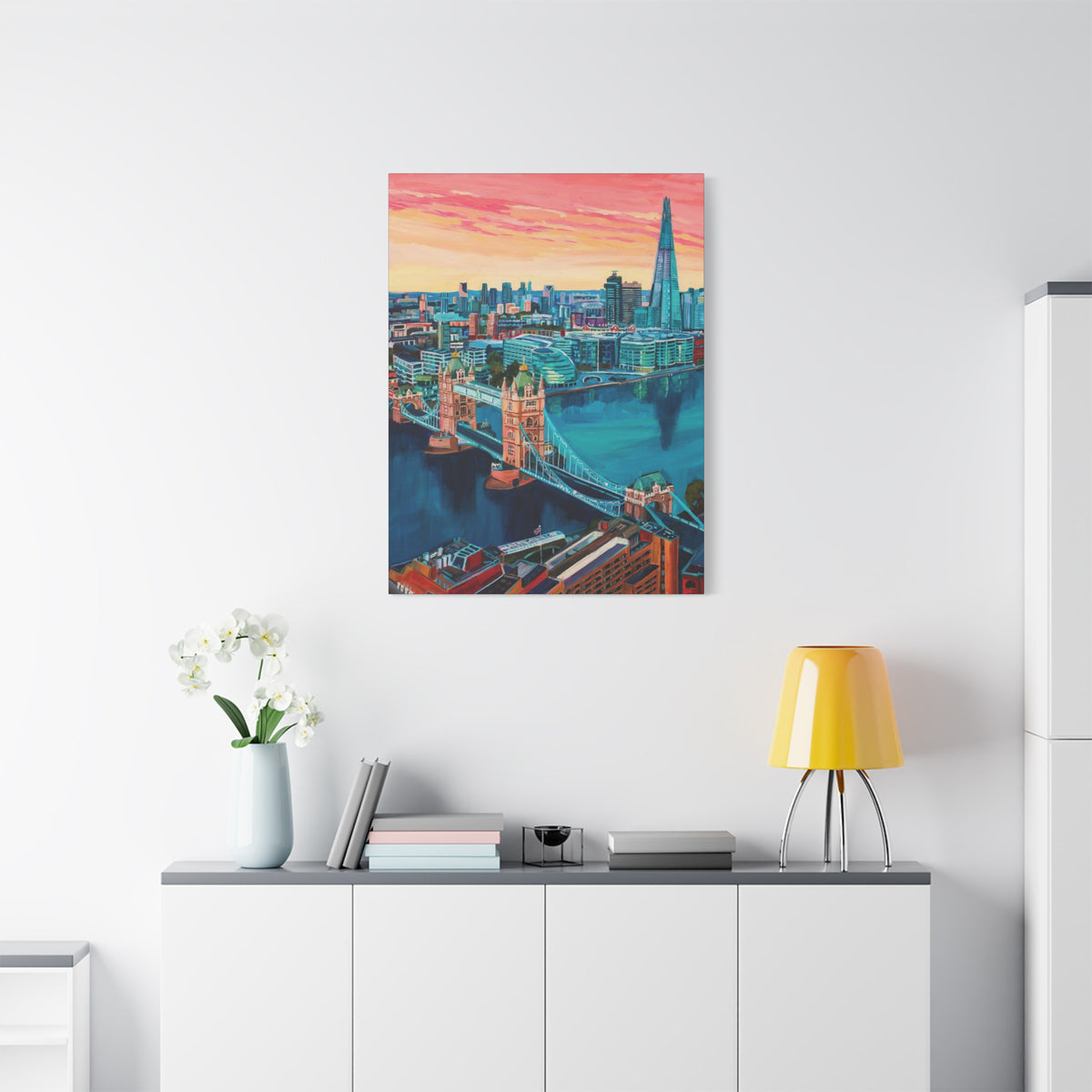 Postcards from Europe: Edinburgh —Matte Canvas, Stretched, 1.25"