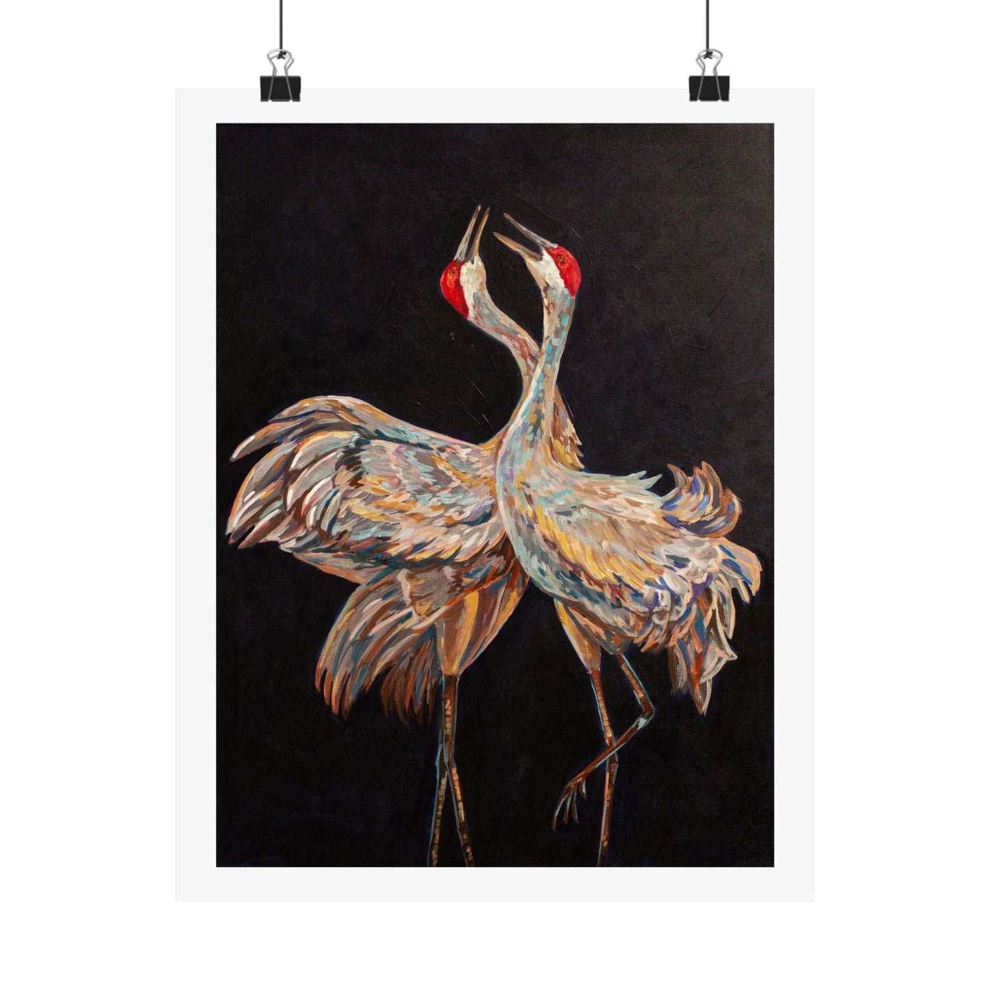 Dance of the Cranes — Fine Art Matte Paper Reproduction