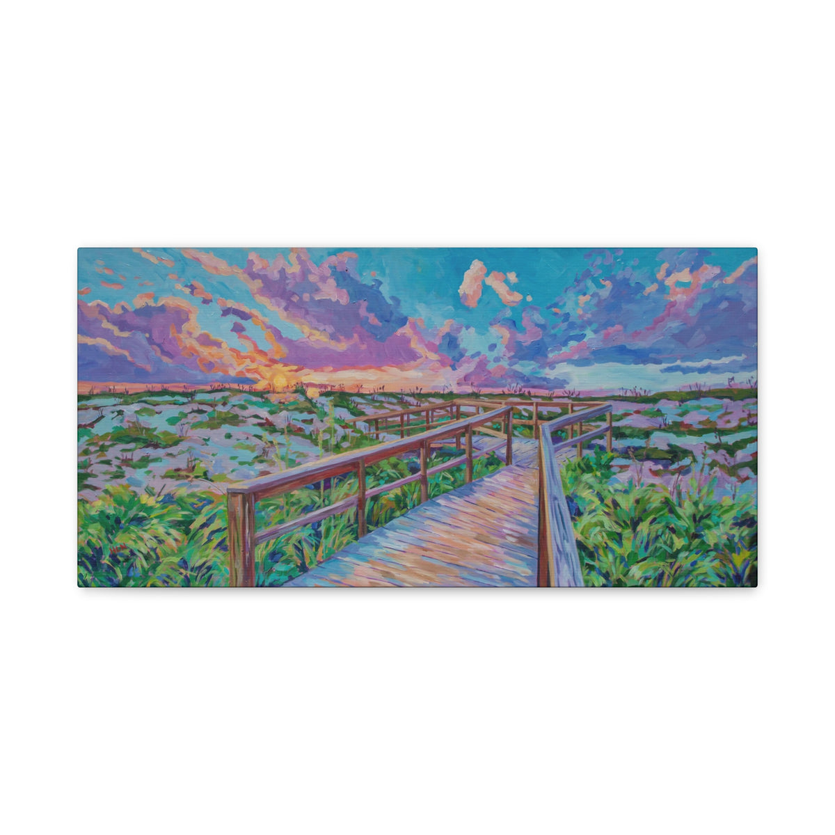 St Augustine Sunrise—Matte Canvas, Stretched, 1.25"