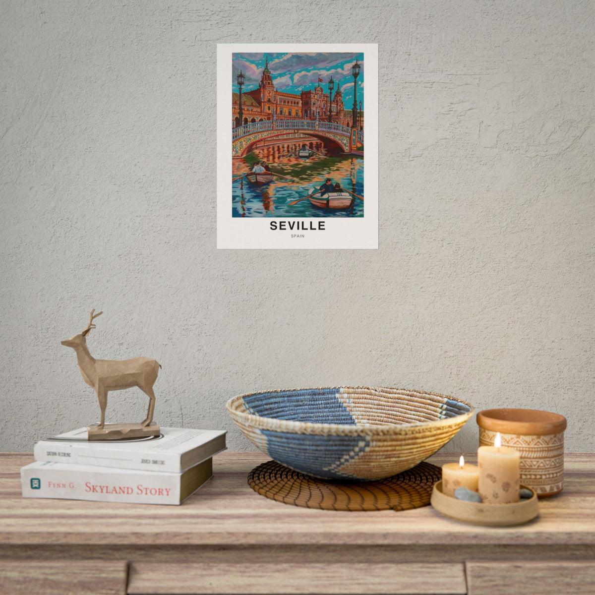 Postcards from Europe- Seville: Travel Posters Souvenirs