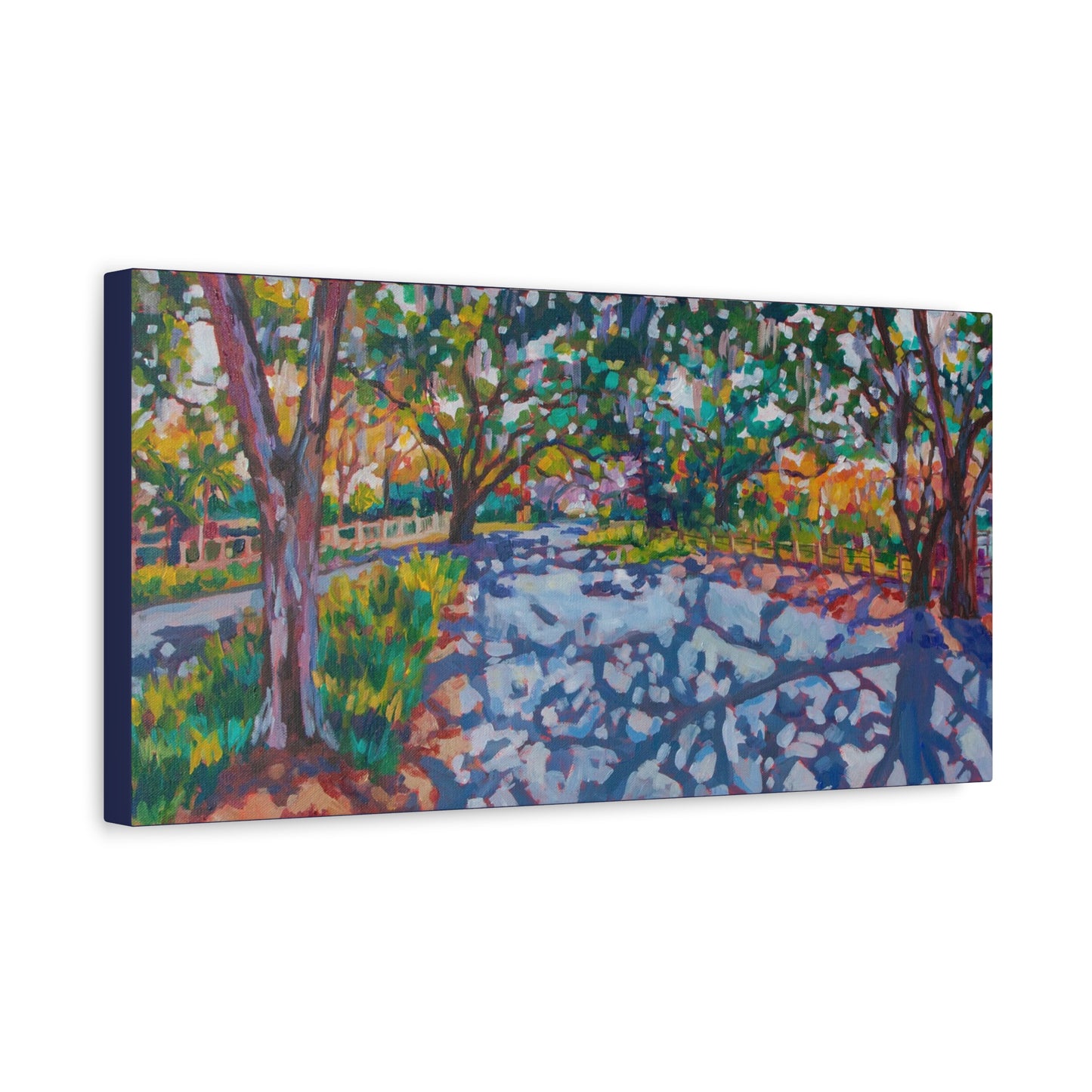 Webbed Shadow— Gallery Wrapped Canvas Reproduction