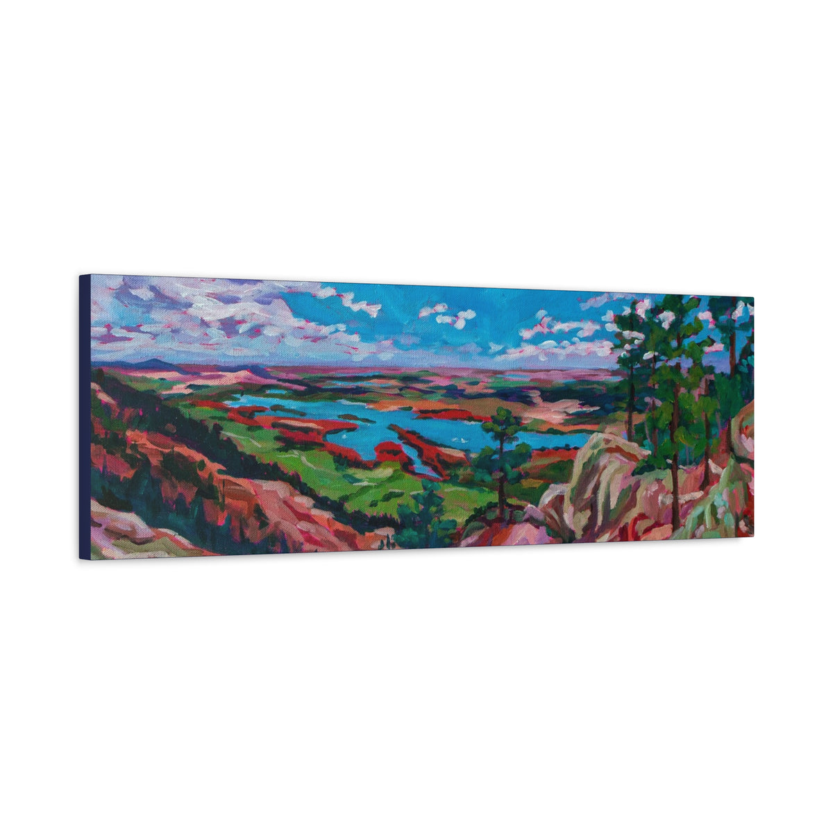 Arthur's Rock Horsetooth— Gallery Wrapped Canvas Reproduction