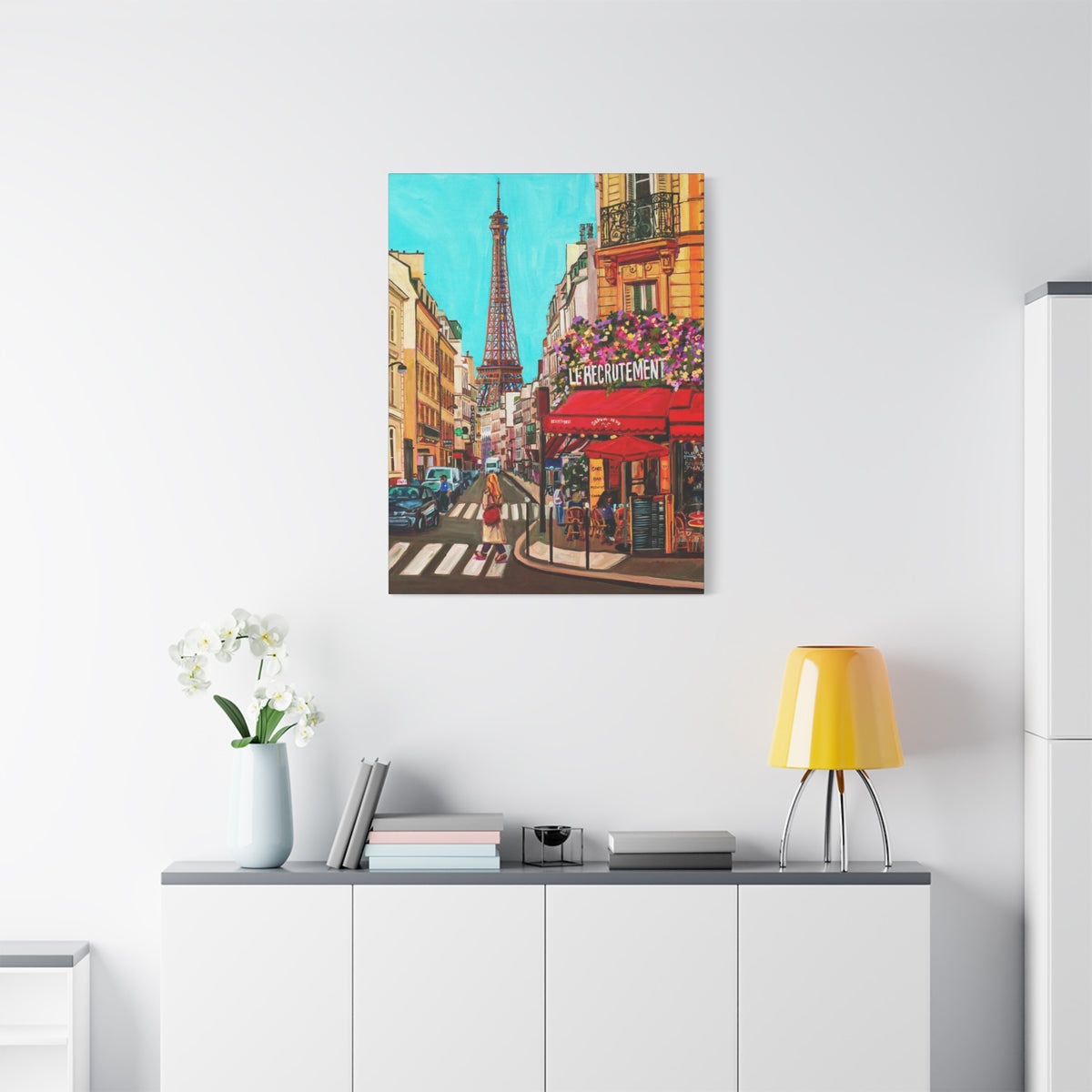 Postcards from Europe: Lisbon —Matte Canvas, Stretched, 1.25"