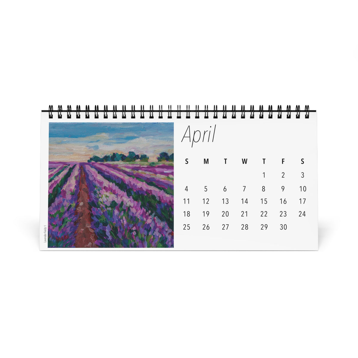 Fabulous Florals 2027 Desktop Calendar