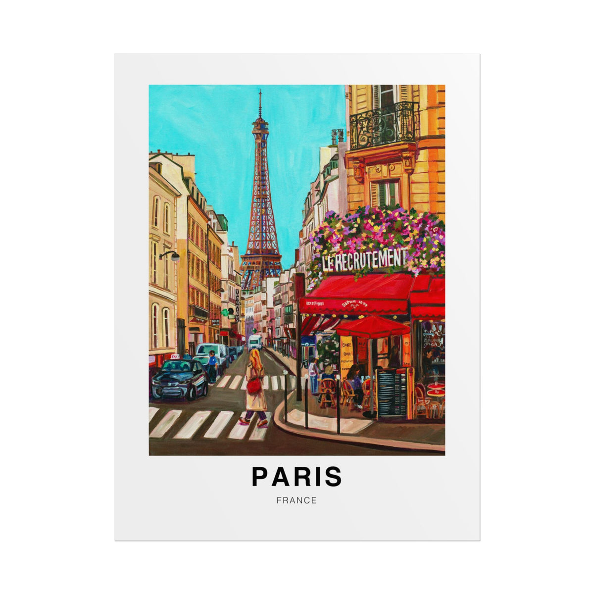Postcards from Europe- Paris: Travel Posters Souvenirs