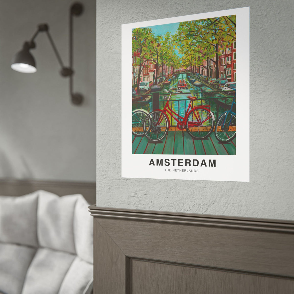 Postcards from Europe- Amsterdam: Travel Posters Souvenirs