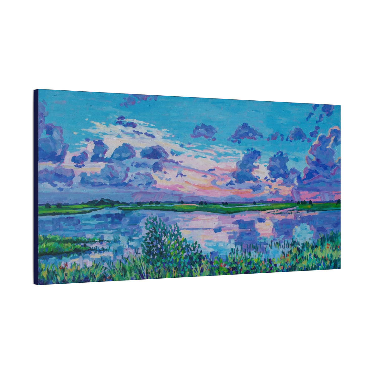St Augustine Sunset— Gallery Wrapped Canvas Reproduction