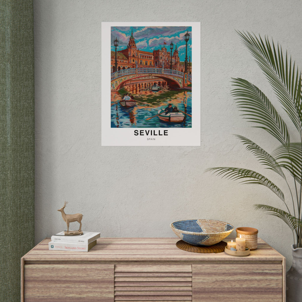 Postcards from Europe- Seville: Travel Posters Souvenirs