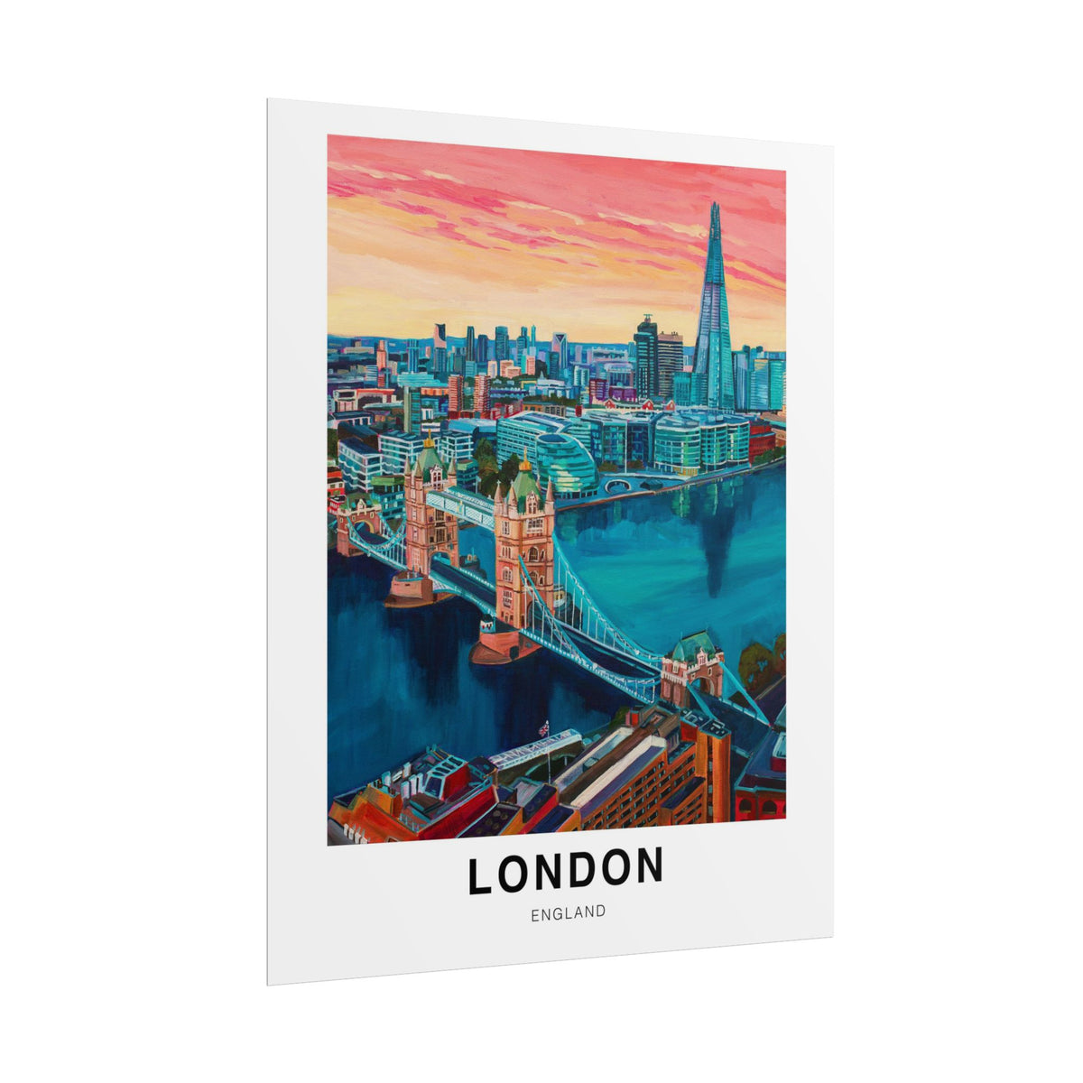 Postcards from Europe- London: Travel Posters Souvenirs