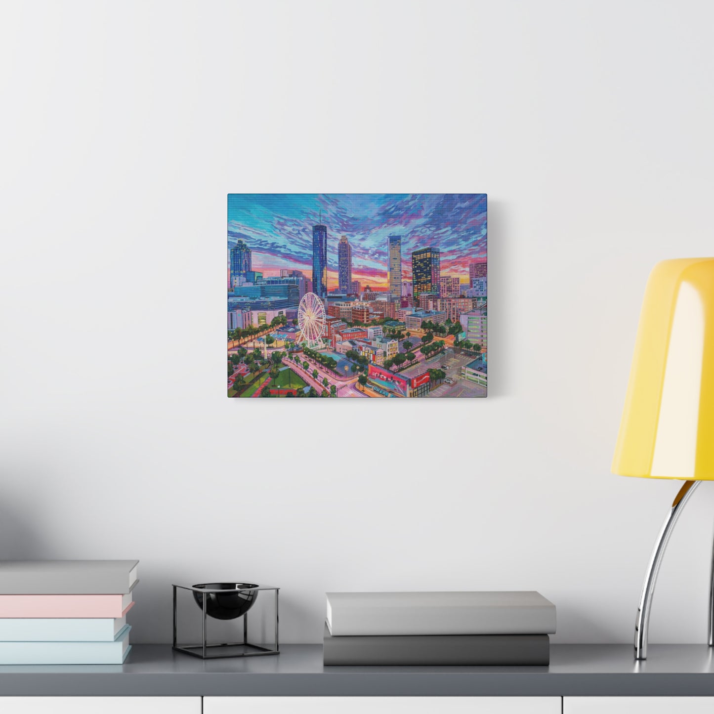 Atlanta Sunset—Matte Canvas, Stretched, 1.25"
