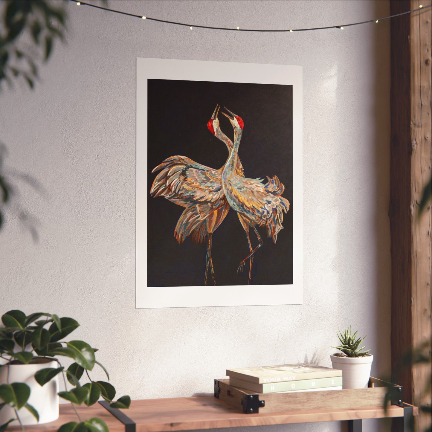 Dance of the Cranes — Fine Art Matte Paper Reproduction