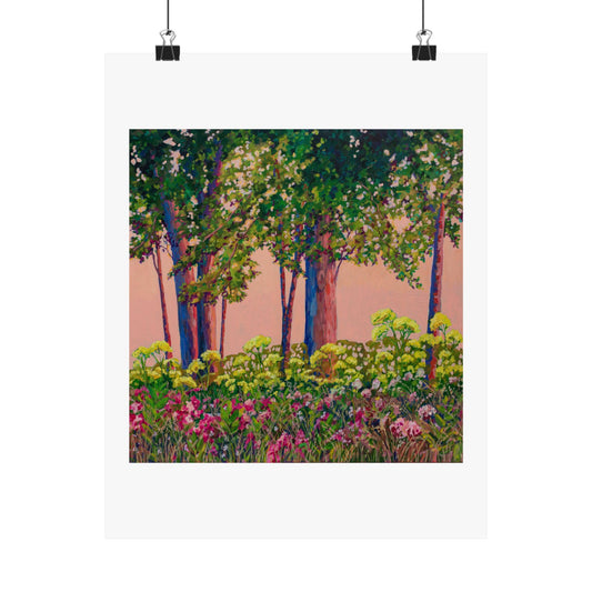 Unassumingly Radiant — Matte Paper Poster Reproduction