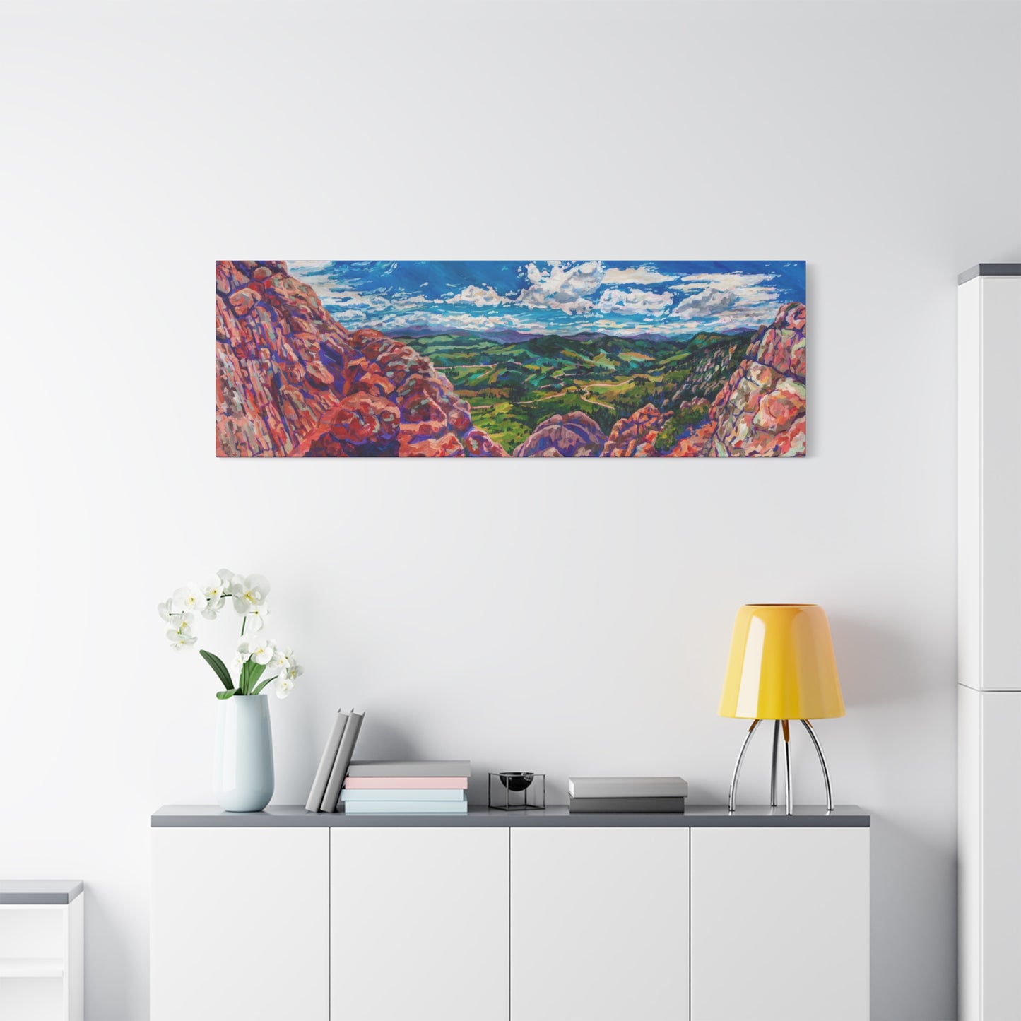 Foothills from Horsetooth Colorado— Gallery Wrapped Canvas Reproduction