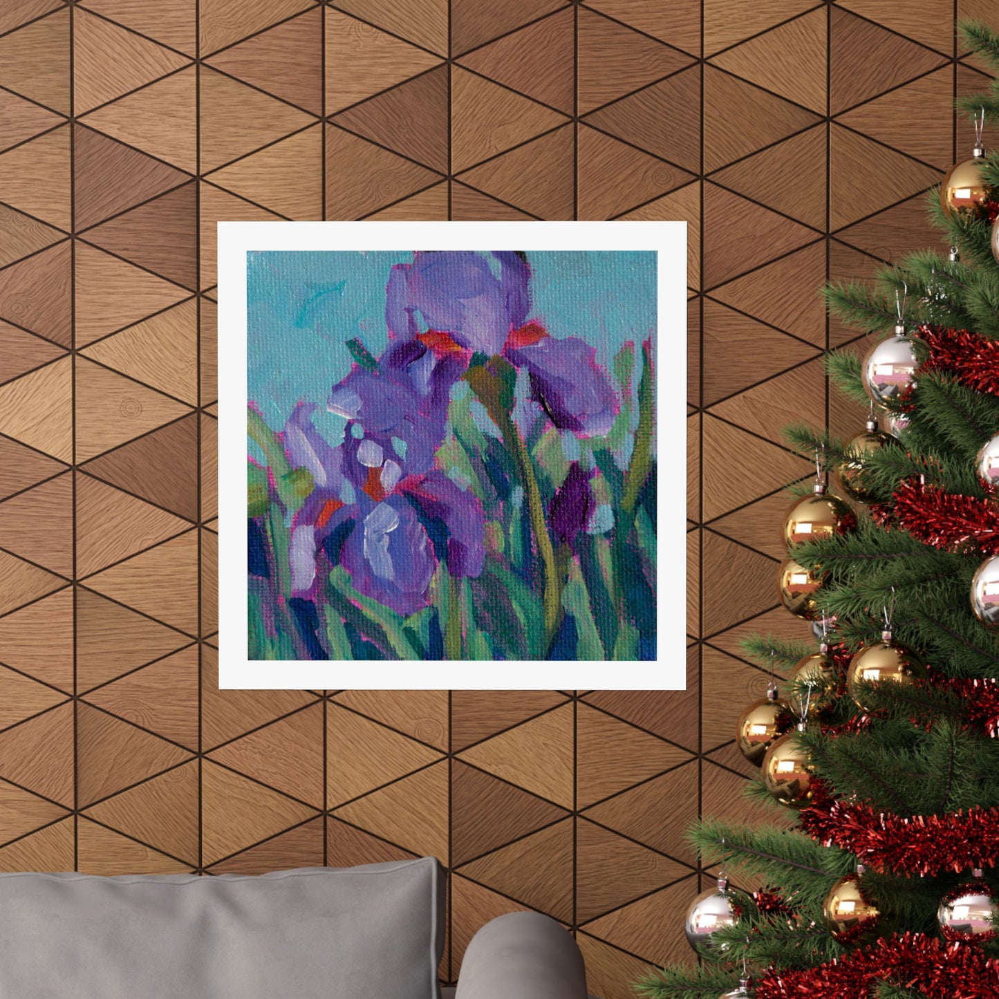 Small Iris 4 — Matte Paper Poster Reproduction