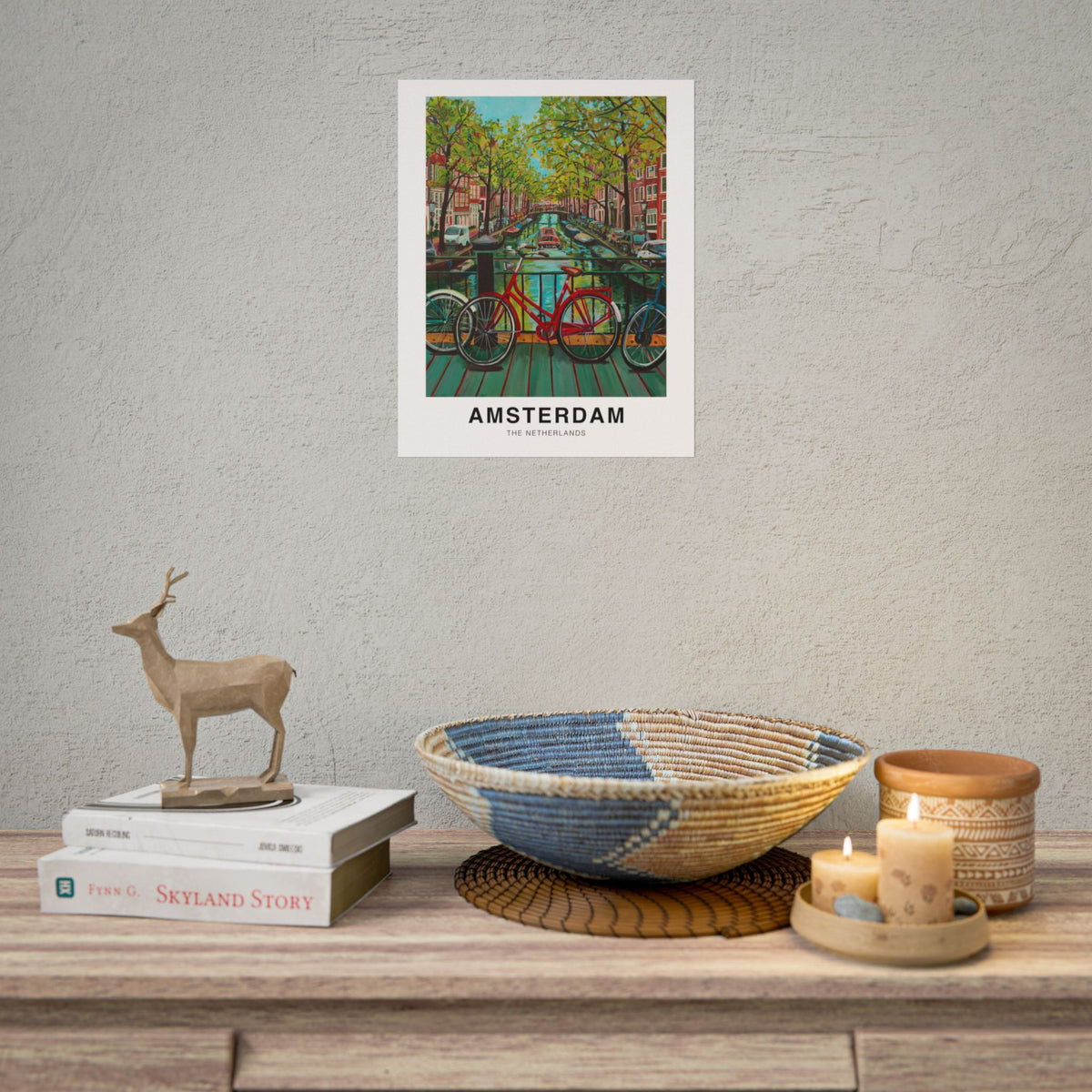 Postcards from Europe- Amsterdam: Travel Posters Souvenirs