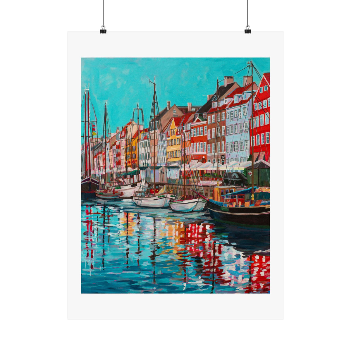 Postcards from Europe: Copenhagen— Fine Art Poster Reproduction