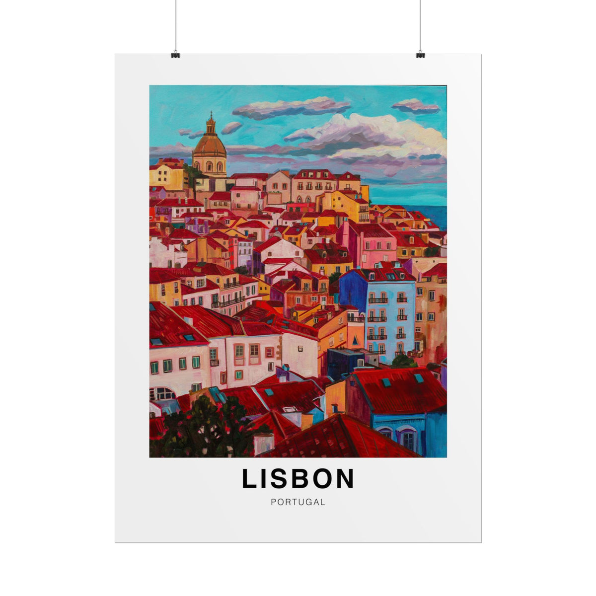 Postcards from Europe- Lisbon: Travel Posters Souvenirs