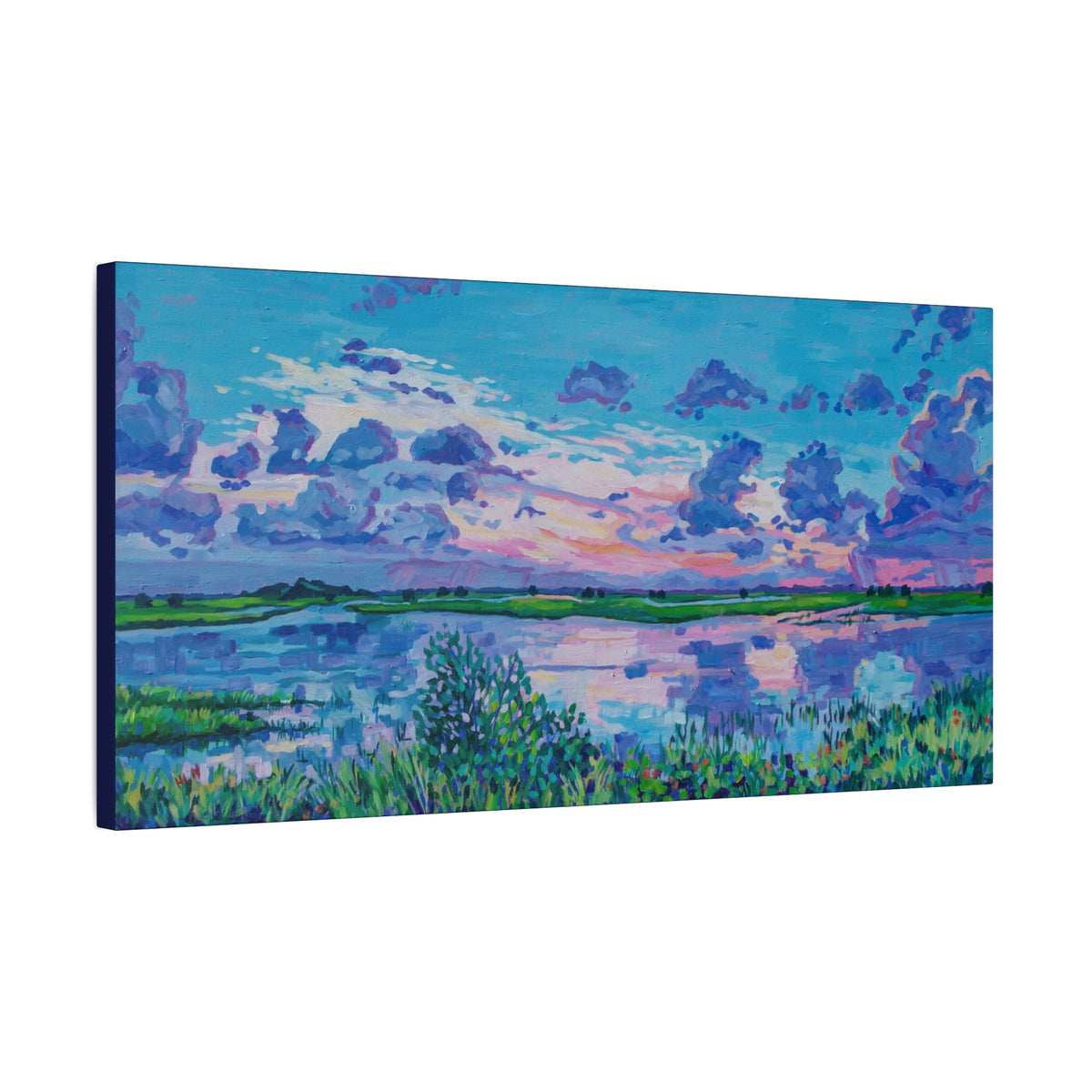 St Augustine Sunset— Gallery Wrapped Canvas Reproduction