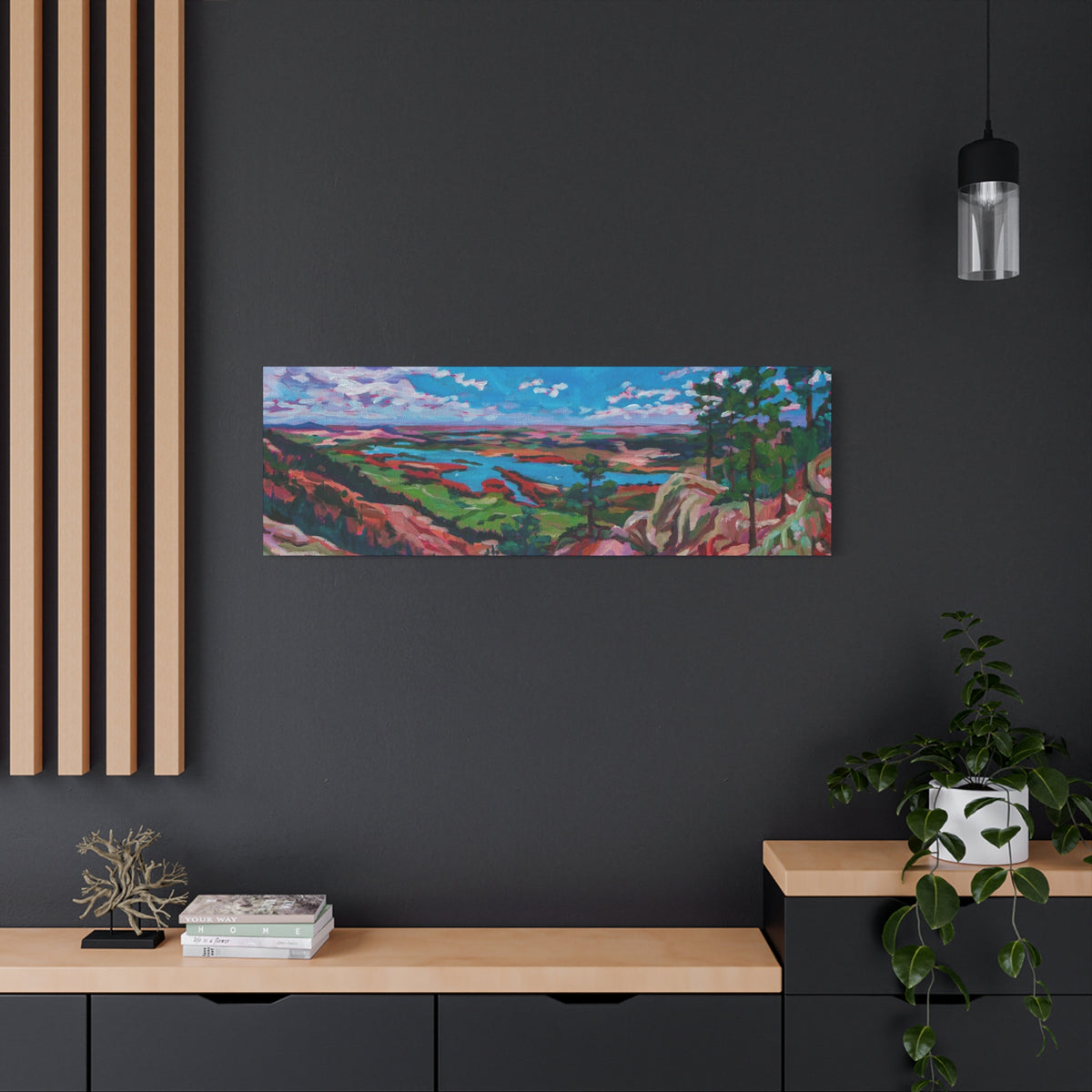 Arthur's Rock Horsetooth— Gallery Wrapped Canvas Reproduction