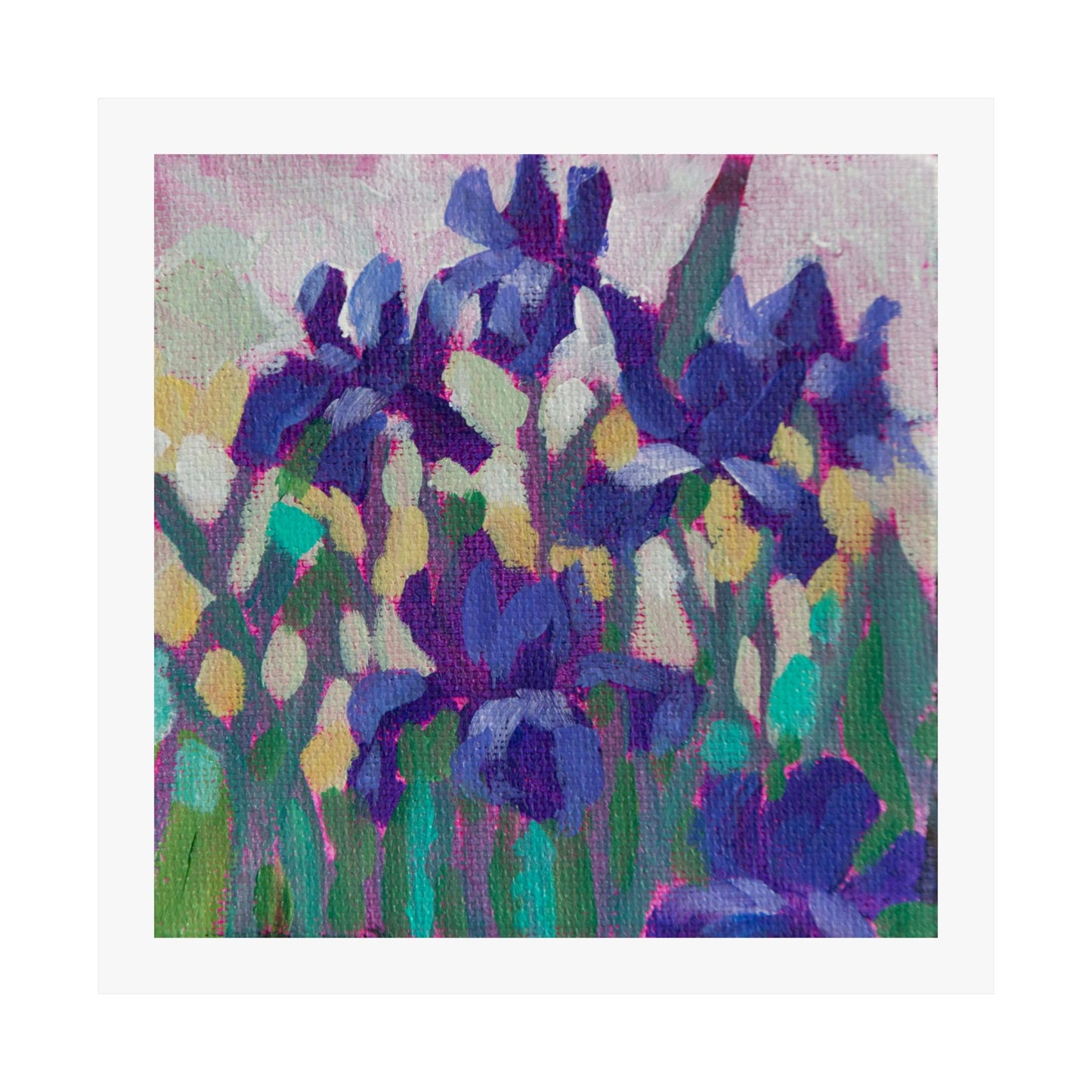 Small Iris 3 — Matte Paper Poster Reproduction
