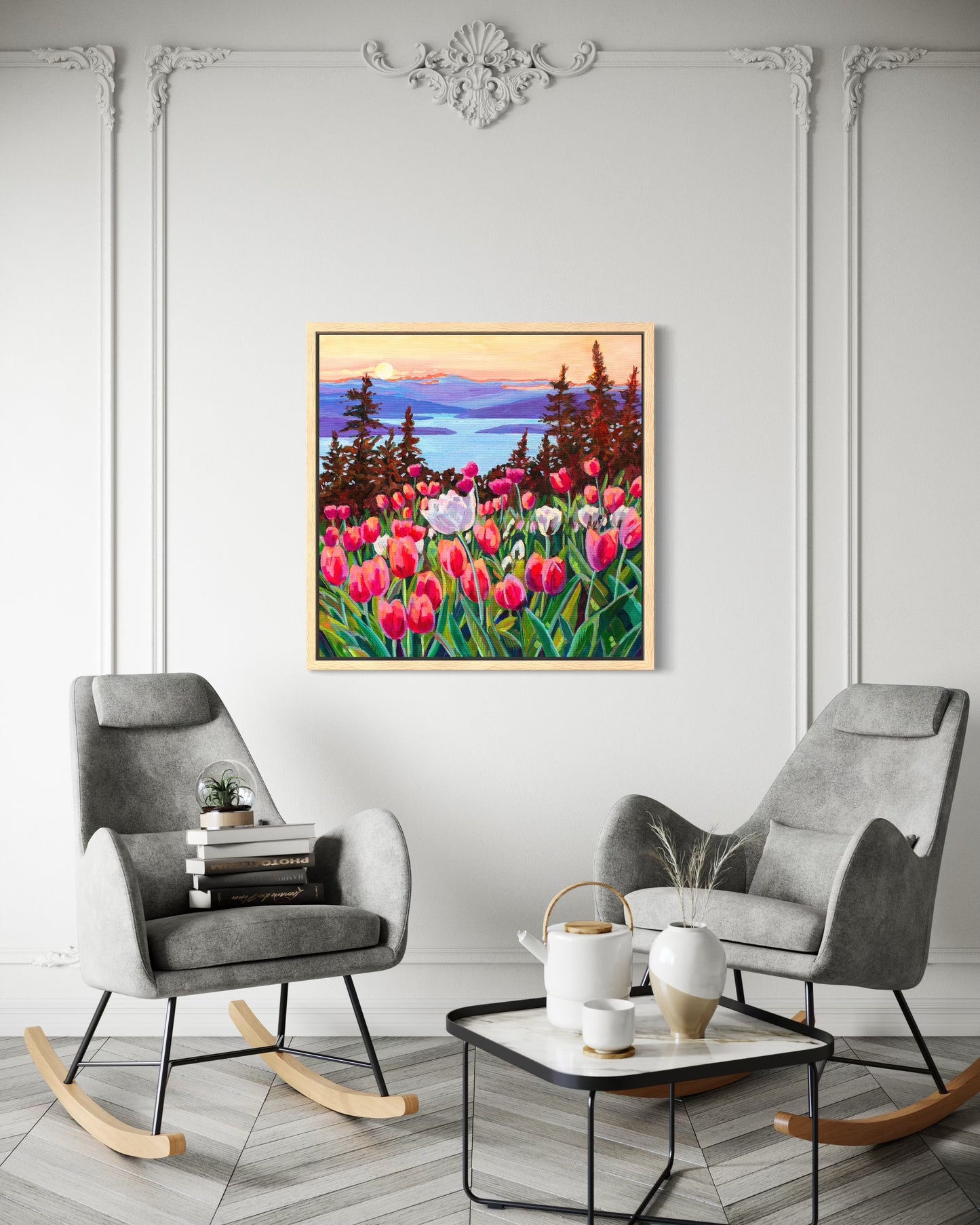Wonder garden series- Tulips Above the Water