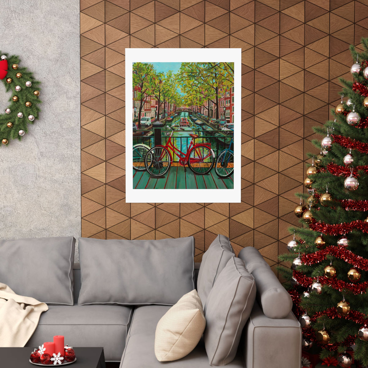 Postcards from Europe: Amsterdam — Fine Art Poster Reproduction
