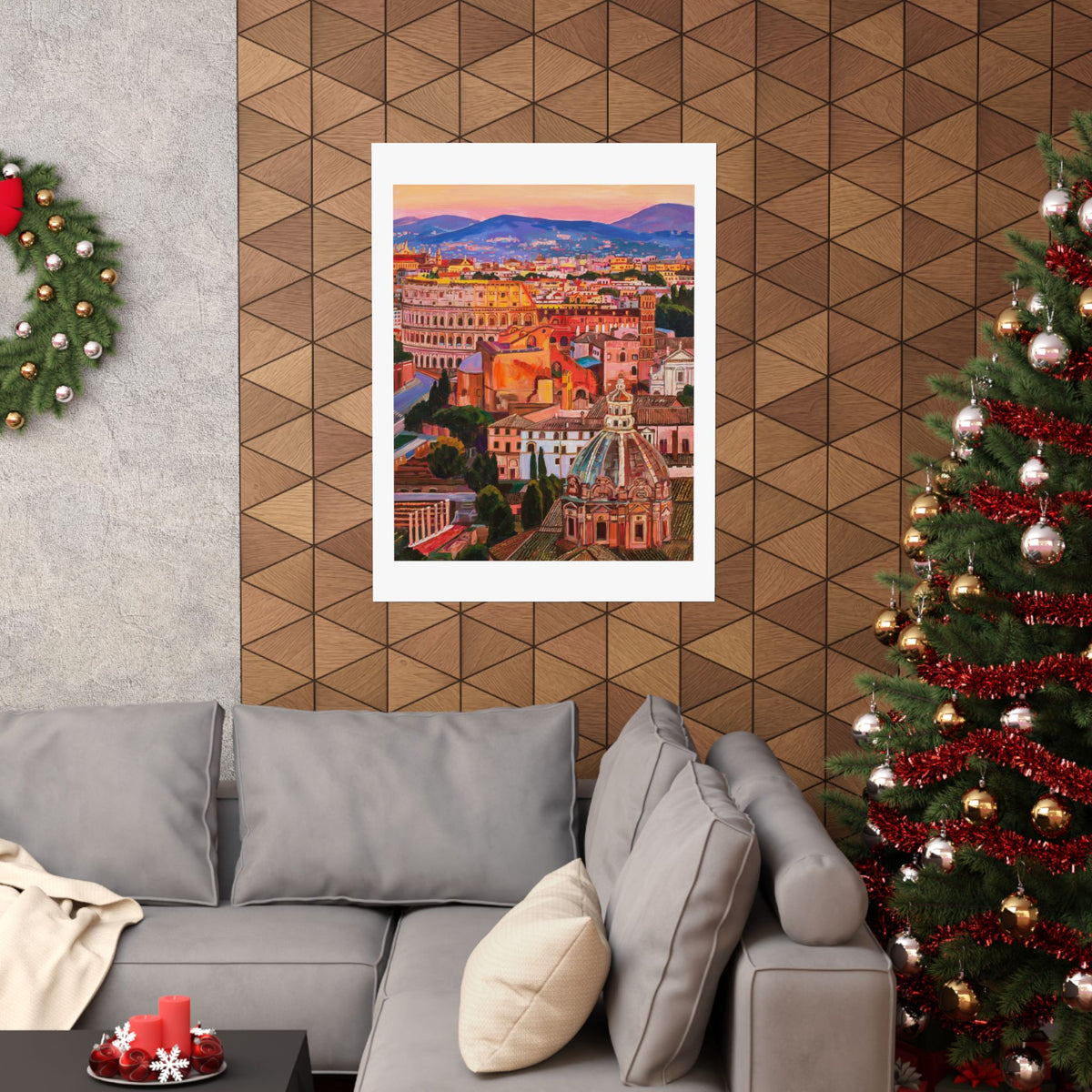 Postcards from Europe: Rome— Fine Art Poster Reproduction