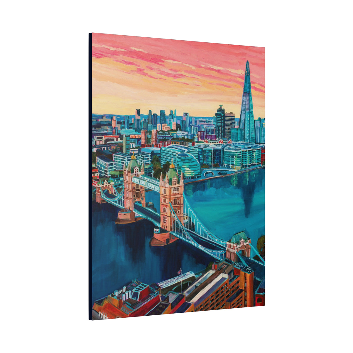 Postcards from Europe: Edinburgh —Matte Canvas, Stretched, 1.25"