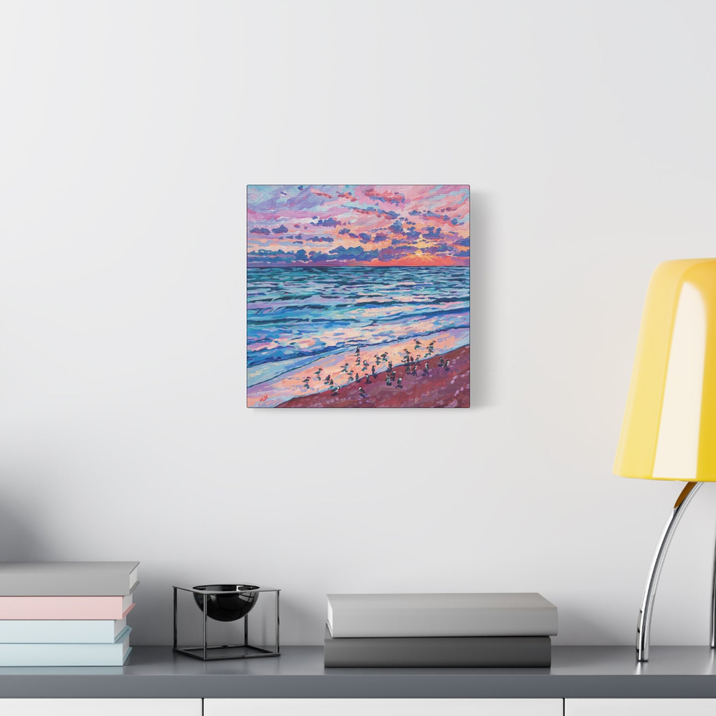 Morning Meetup—Matte Canvas, Stretched, 1.25"