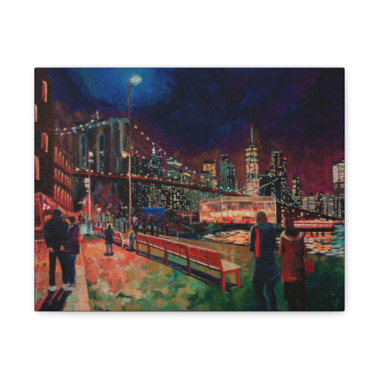 From DUMBO to Manhattan with Love—Matte Canvas, Stretched, 1.25"