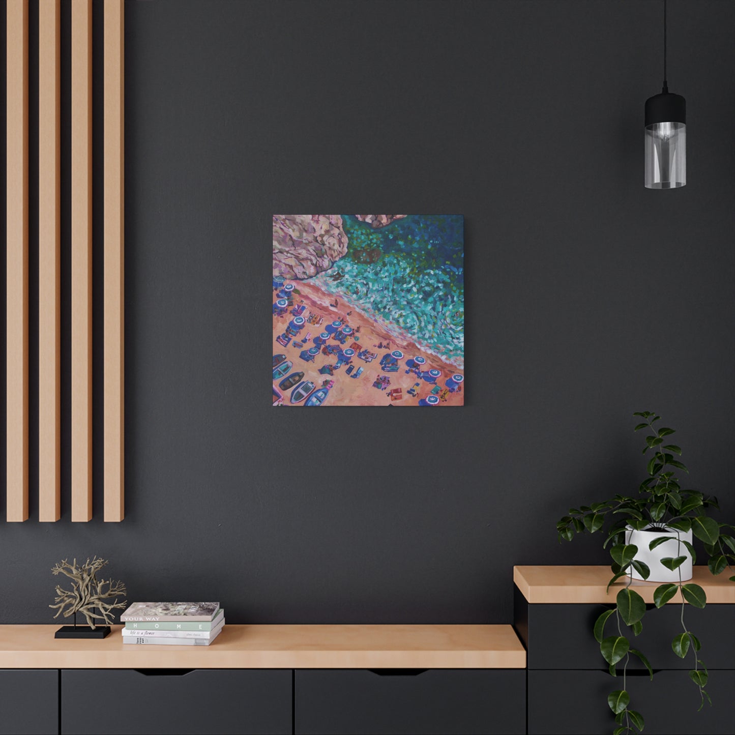 Overhead at Conca Dei Marini— Gallery Wrapped Canvas Reproductions
