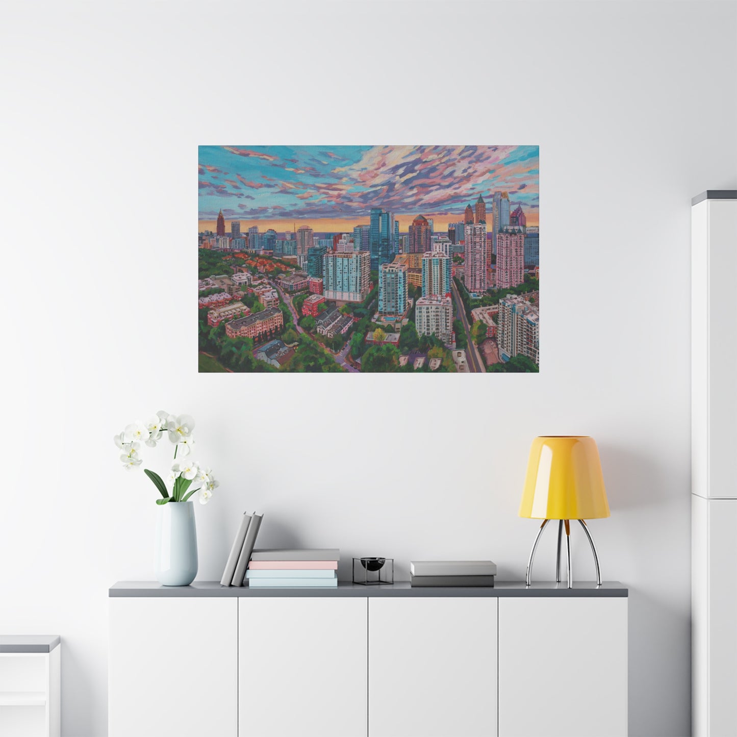Heart of Midtown—Atlanta —Matte Canvas, Stretched, 1.25"