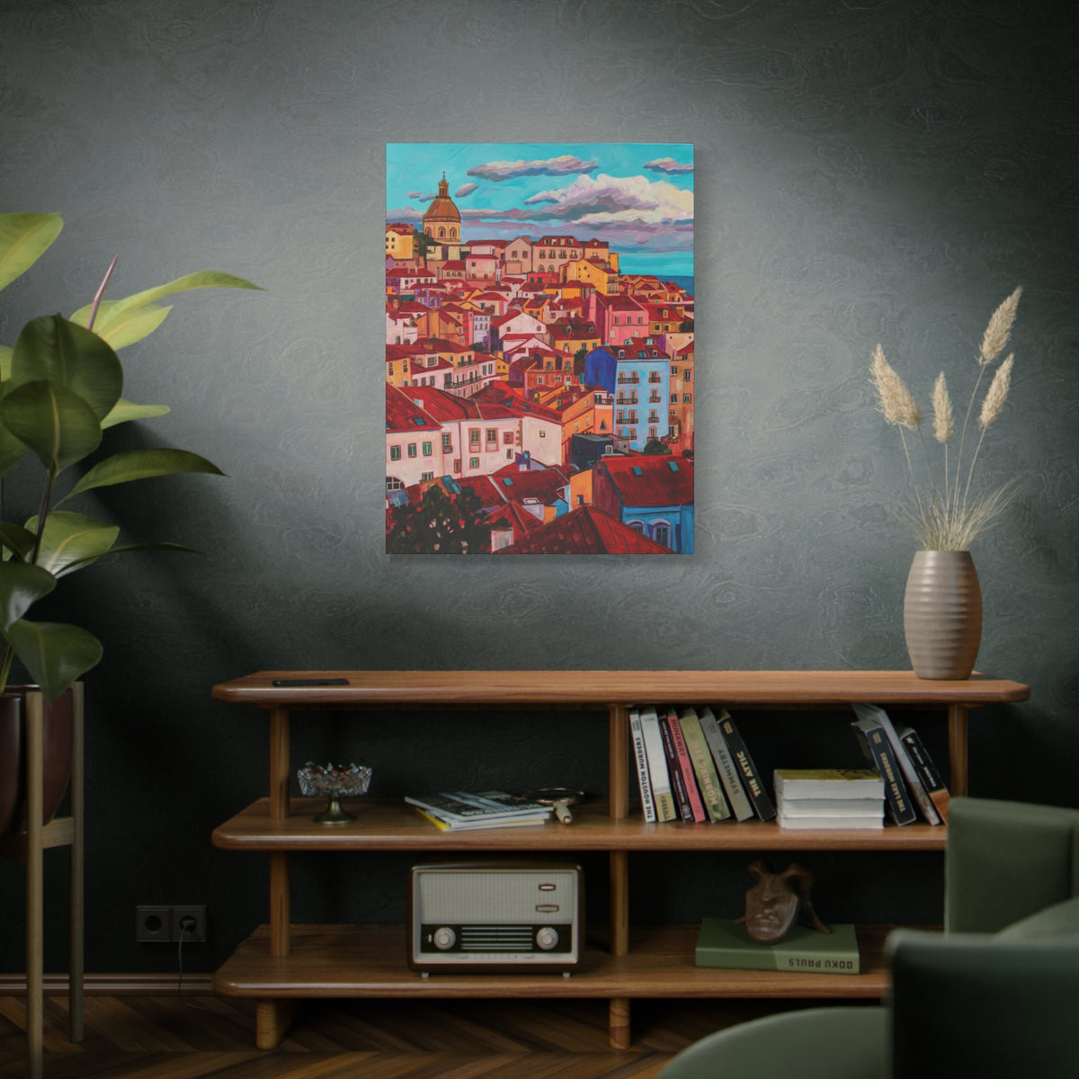 Postcards from Europe: Lisbon —Matte Canvas, Stretched, 1.25"