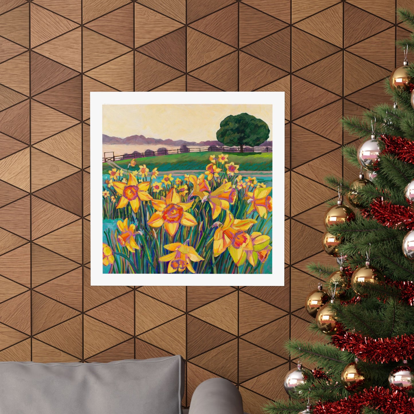 Spring’s Golden Chorus— Matte Paper Poster Reproduction