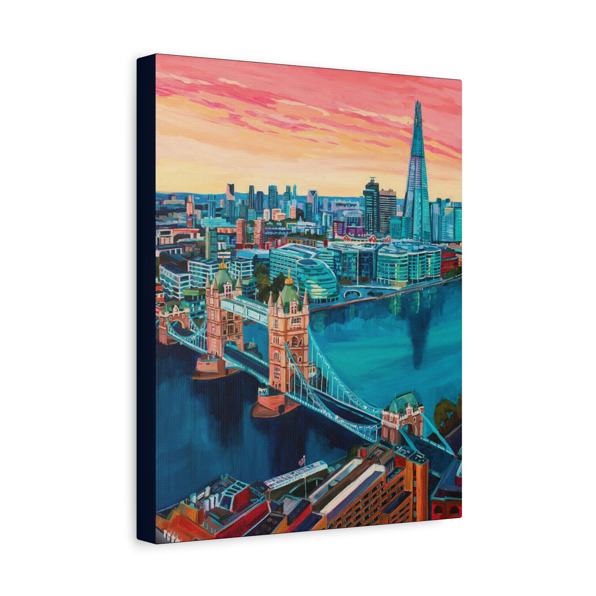 Postcards from Europe: Edinburgh —Matte Canvas, Stretched, 1.25"