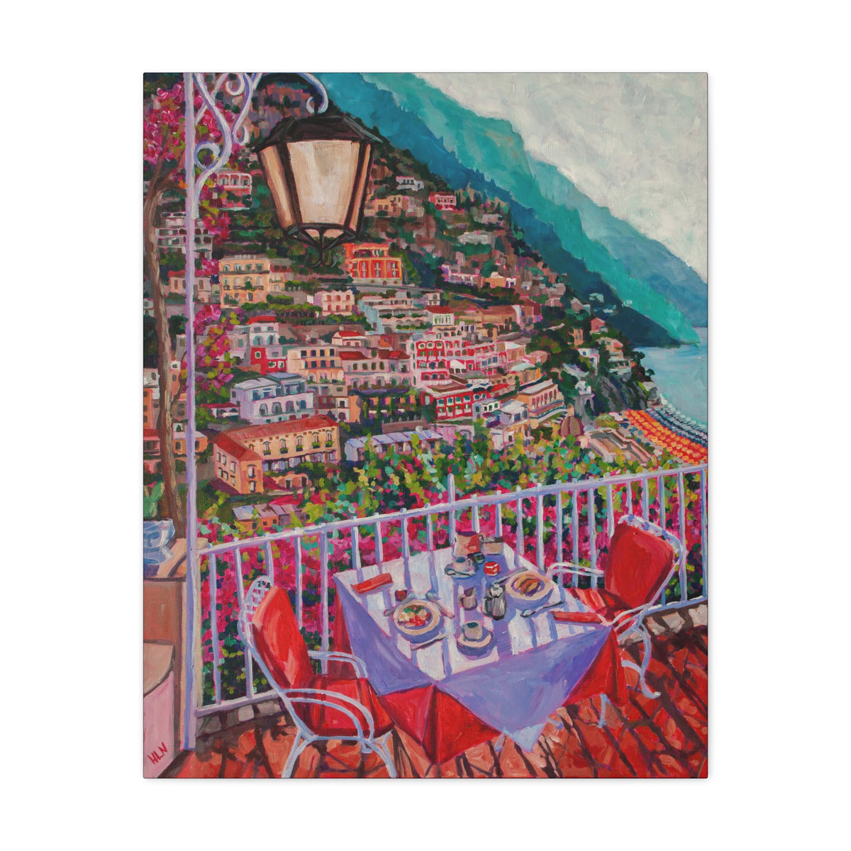 Things Hoped For, Positano, Italy— Gallery Wrapped Canvas Reproduction