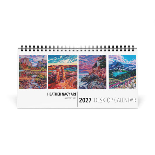 National Parks 2027 Desktop Calendar