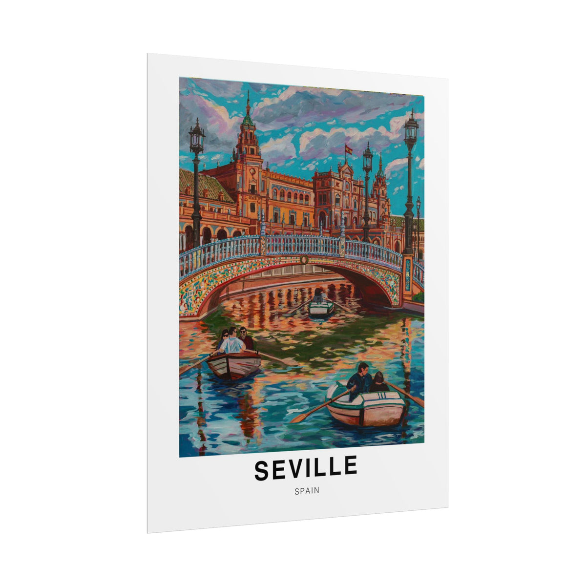 Postcards from Europe- Seville: Travel Posters Souvenirs