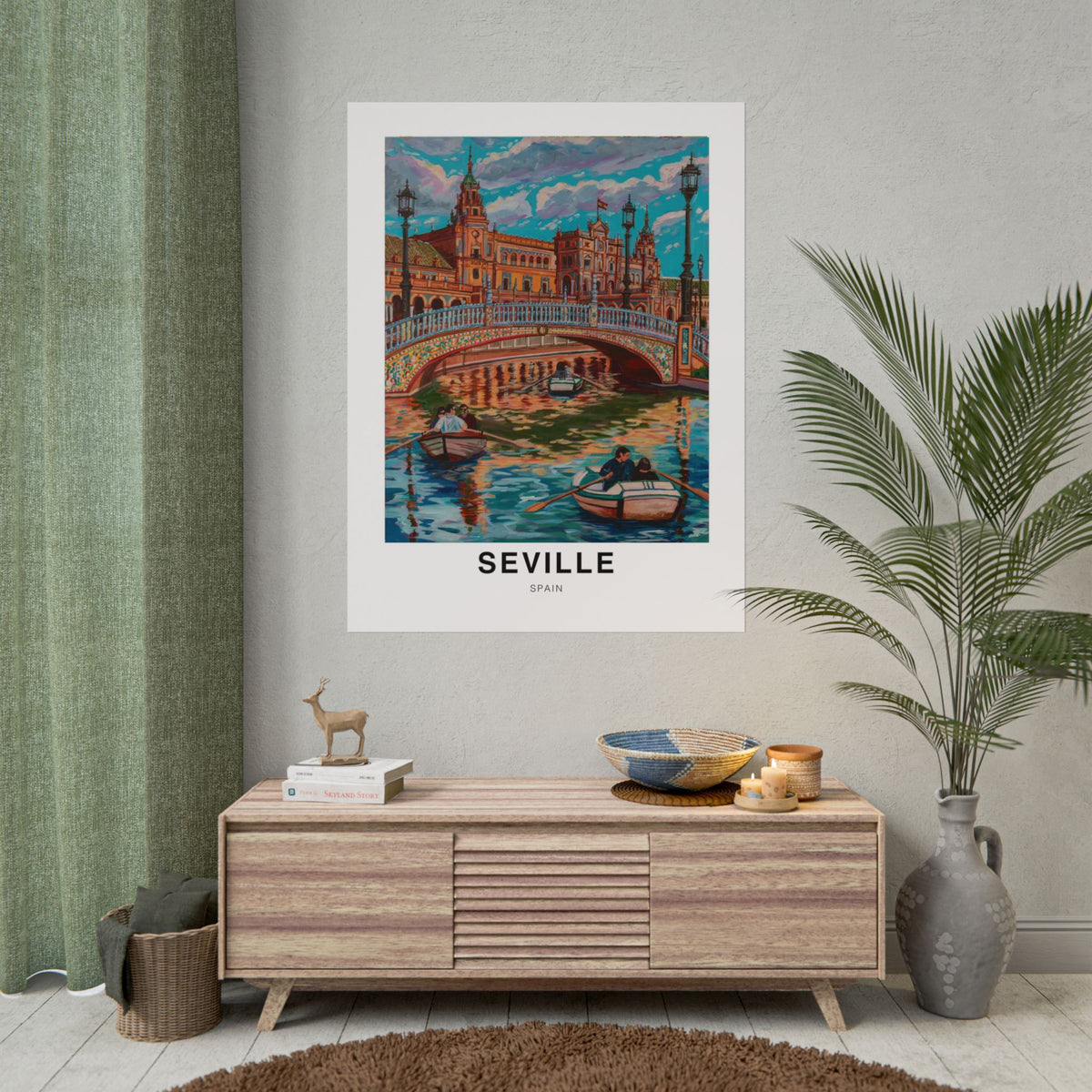 Postcards from Europe- Seville: Travel Posters Souvenirs