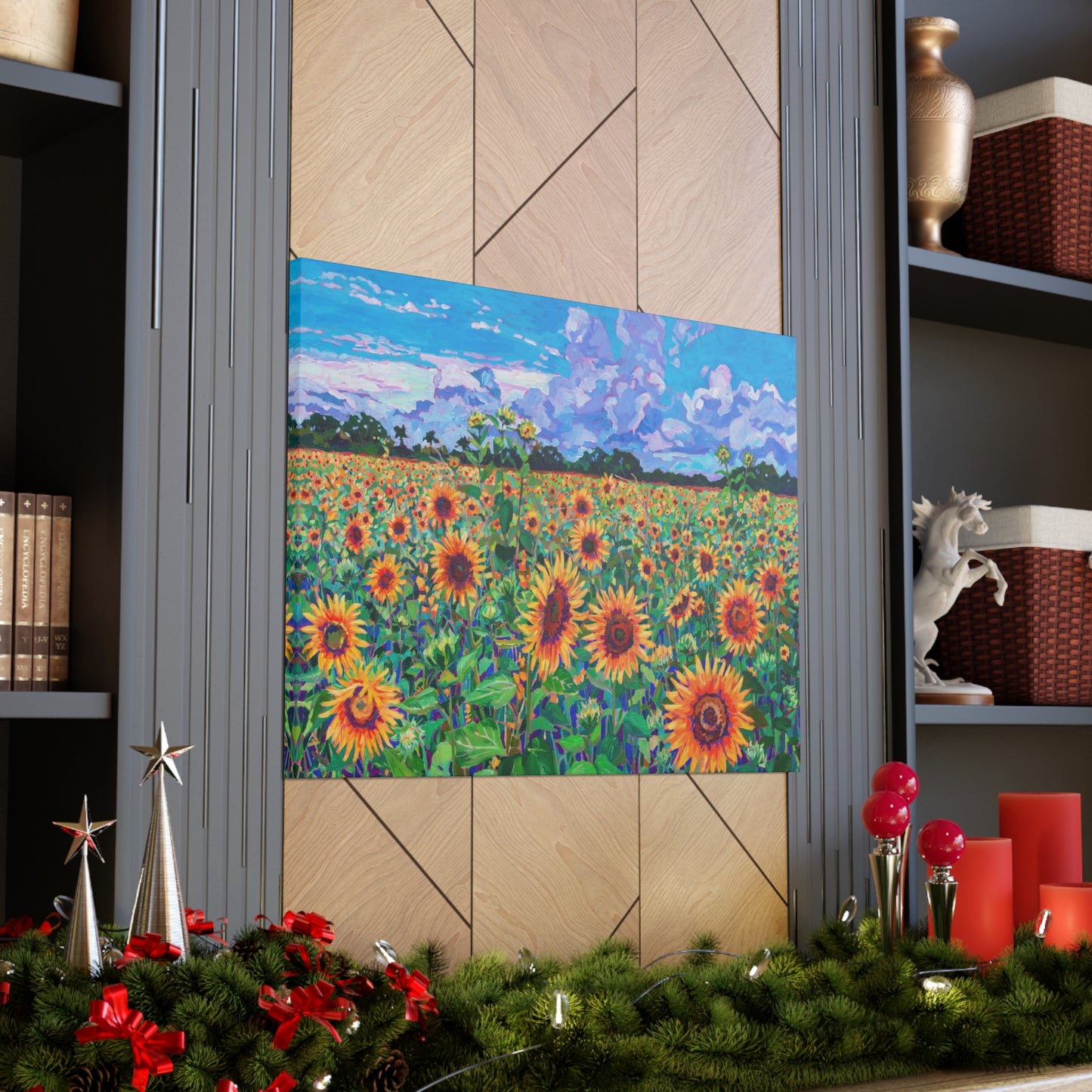 Field of Sunshine— Gallery Wrapped Canvas Reproduction